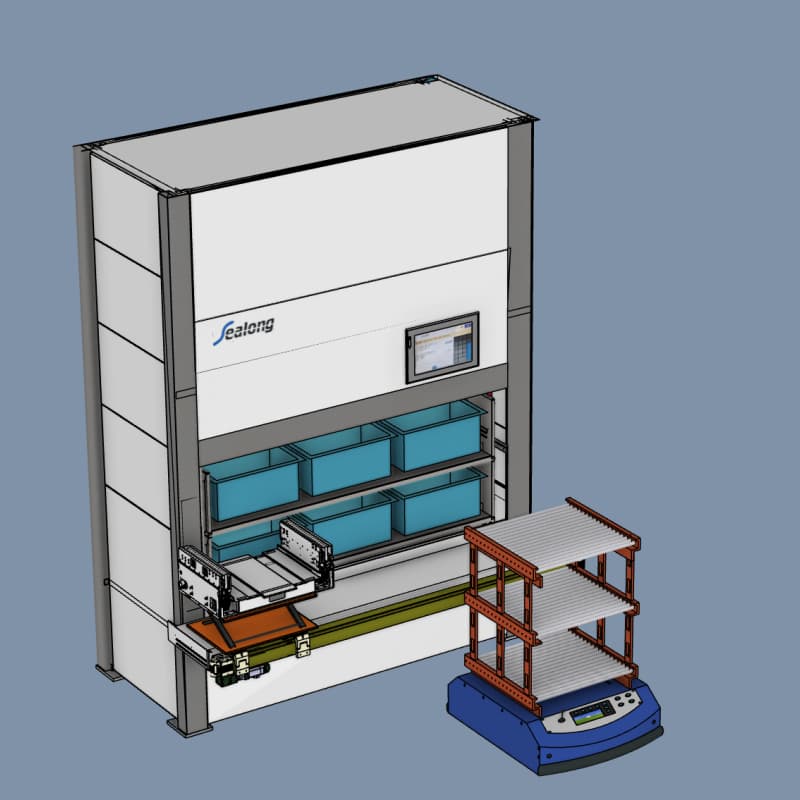恩施电商自动高密度仓储分拣智能柜信赖星龙牌
