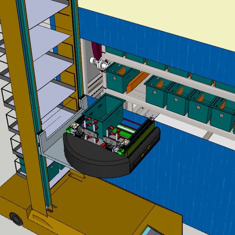 店铺电商展柜和存储智能柜规格齐全东胜机械专业供货品质管控