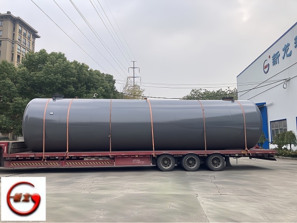 精制浓硫酸钢衬聚乙烯储槽环保防腐工艺