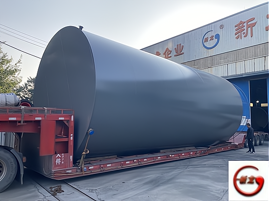 湖北襄阳立式20立方米钢衬塑料槽罐