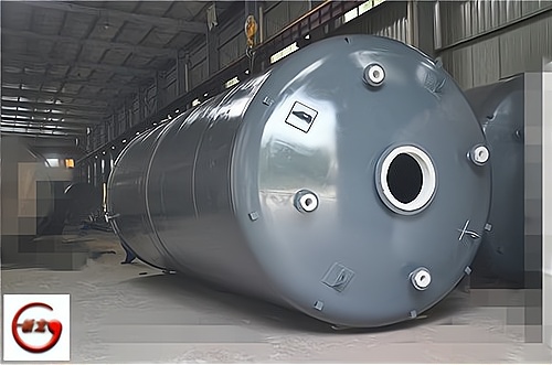 江苏扬州储运设备钢衬塑聚乙烯储罐承接来图生产