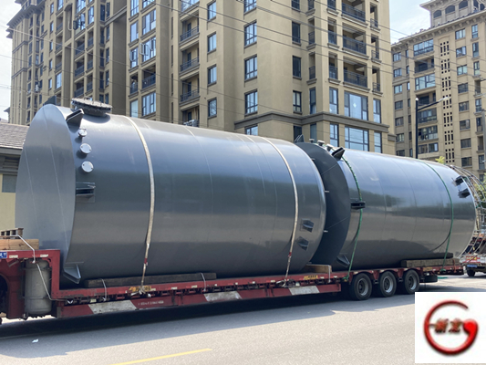 湖南邵阳立式斜坡底碳钢衬里储罐按需定制