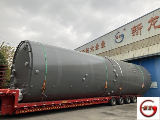 山西省稀硝酸50立方米钢衬塑储罐储存容器