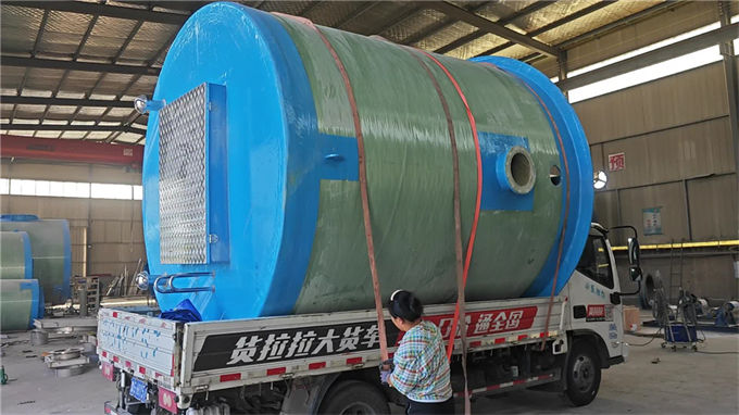 长清一体化泵站grp一体化泵站满足客户需求