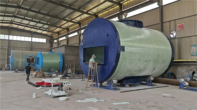 汕头一体化泵站玻璃钢预制泵站质量检测