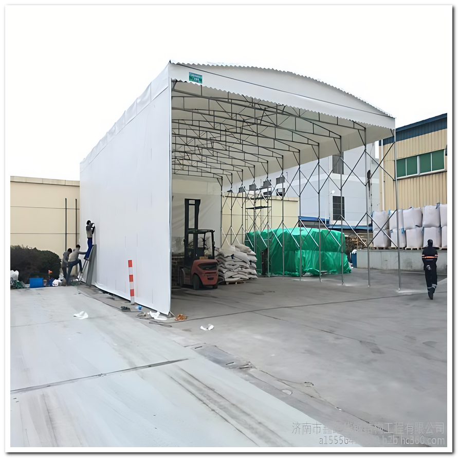 怀来推拉雨棚伸缩推拉棚支持批发零售