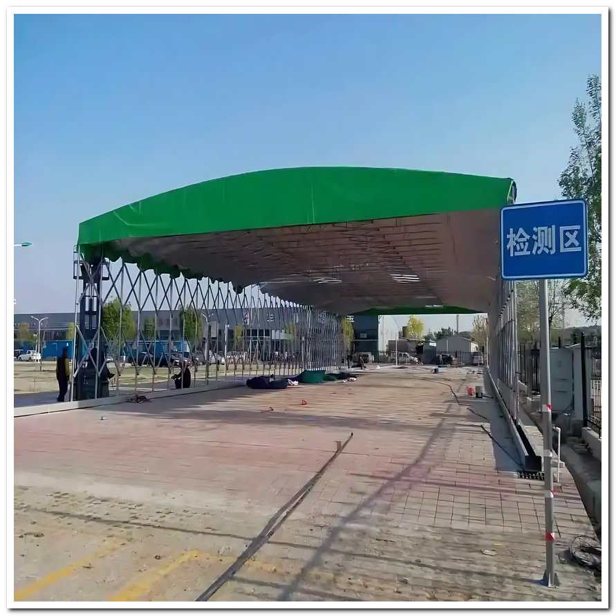 推拉雨棚推拉雨篷售后服务完善