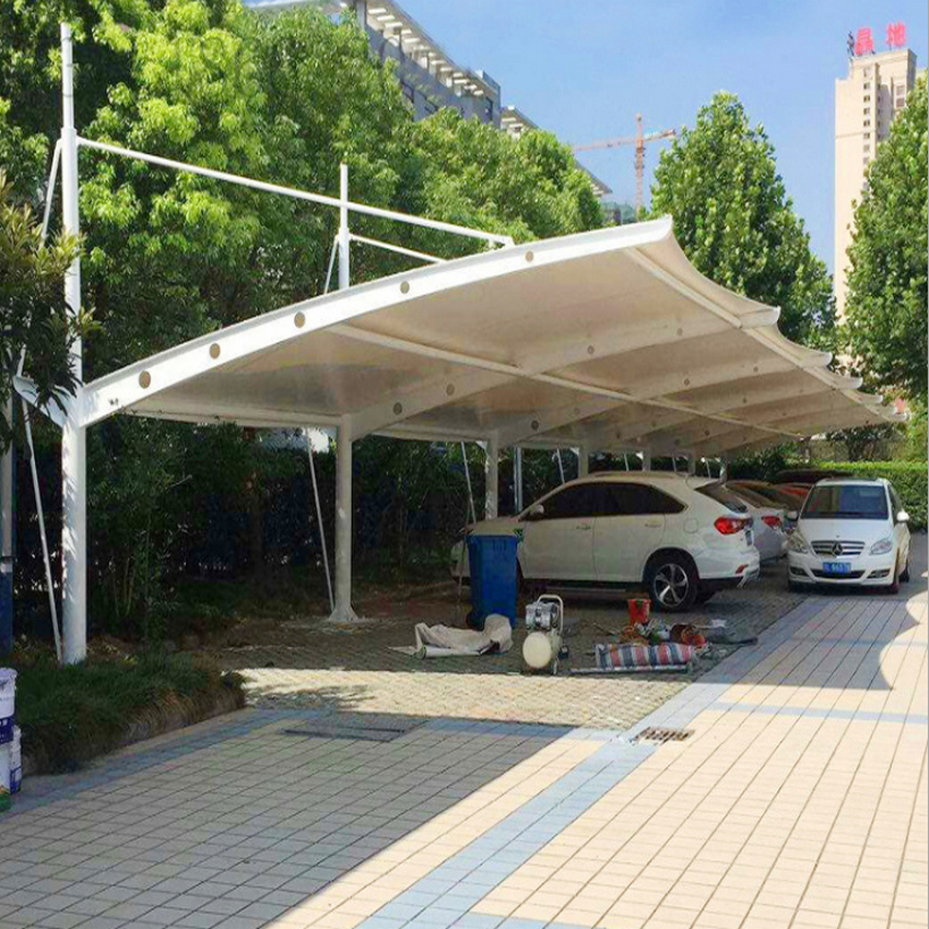 车棚张拉膜停车棚贴心服务