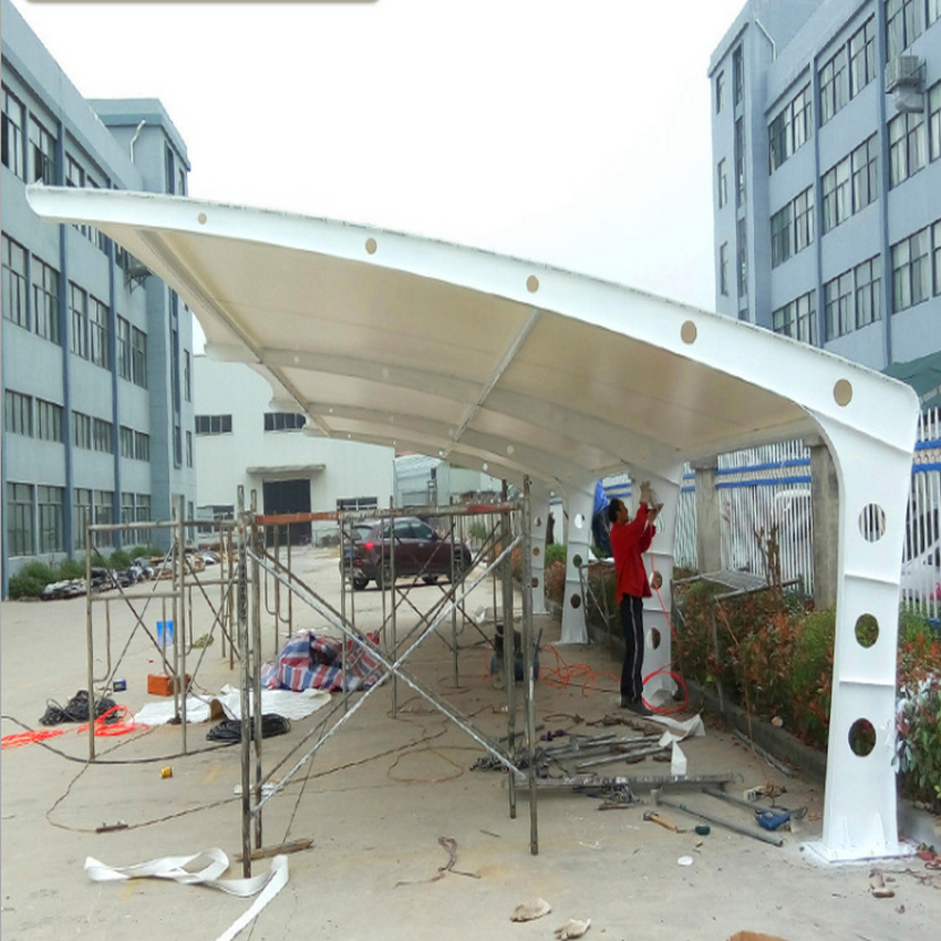 车棚张拉膜停车棚供应商
