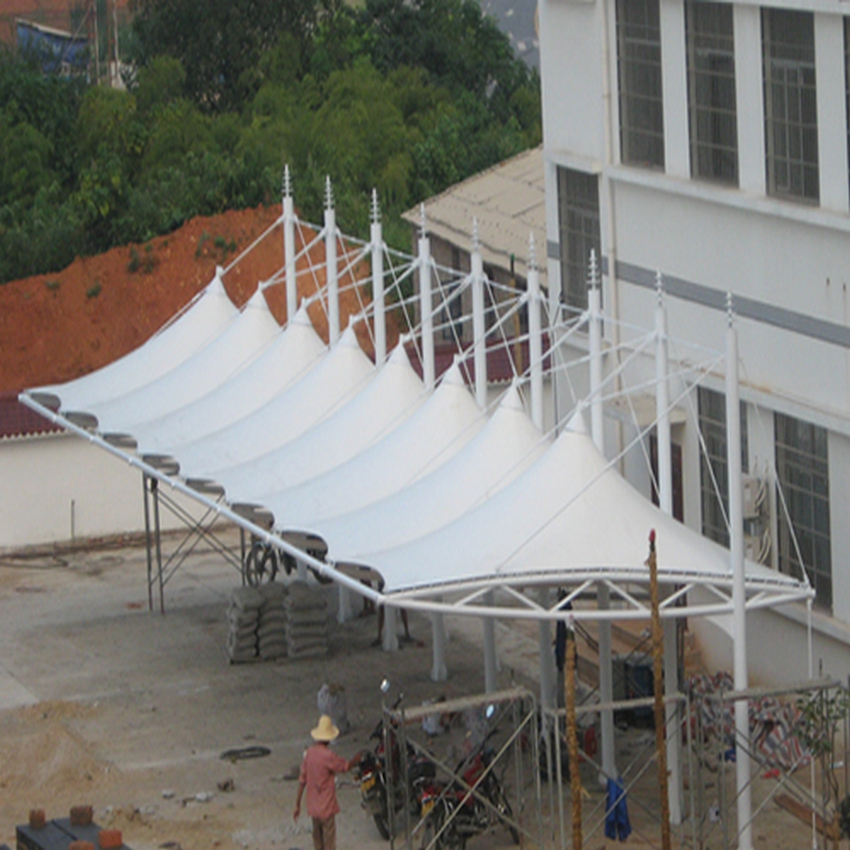 停车篷停车篷拥有多家成功案例