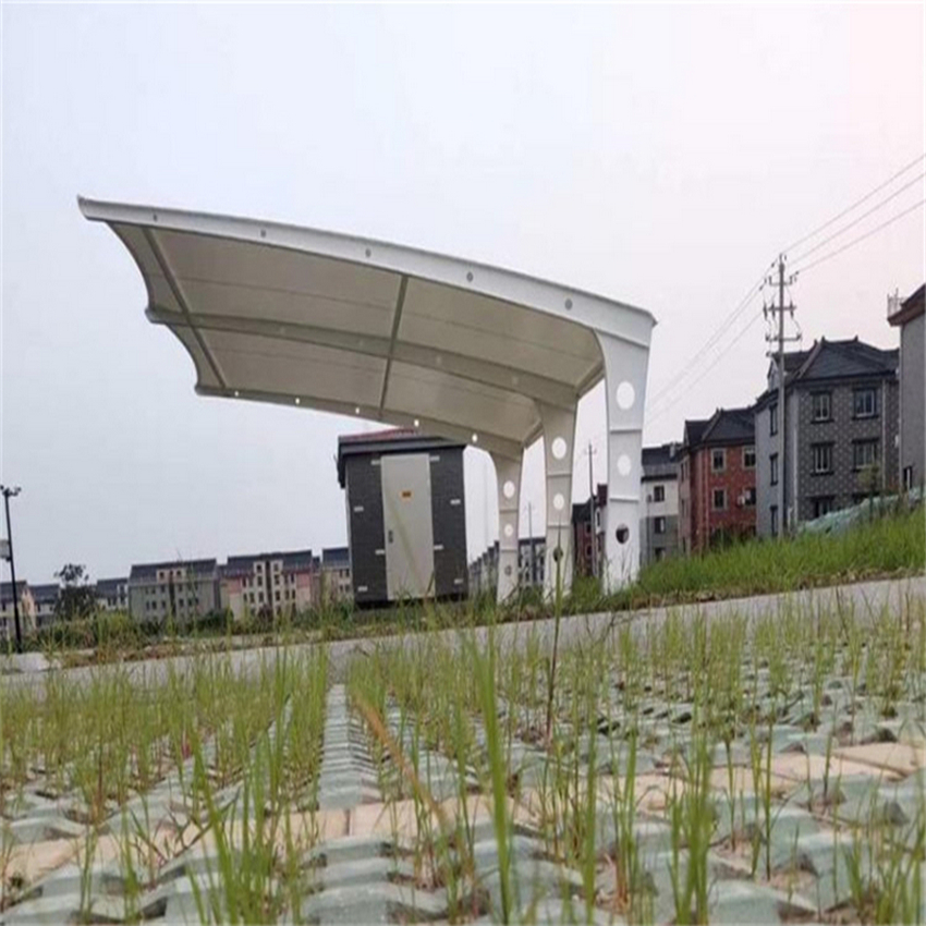 雁峰停车篷_新能源停车篷产品细节