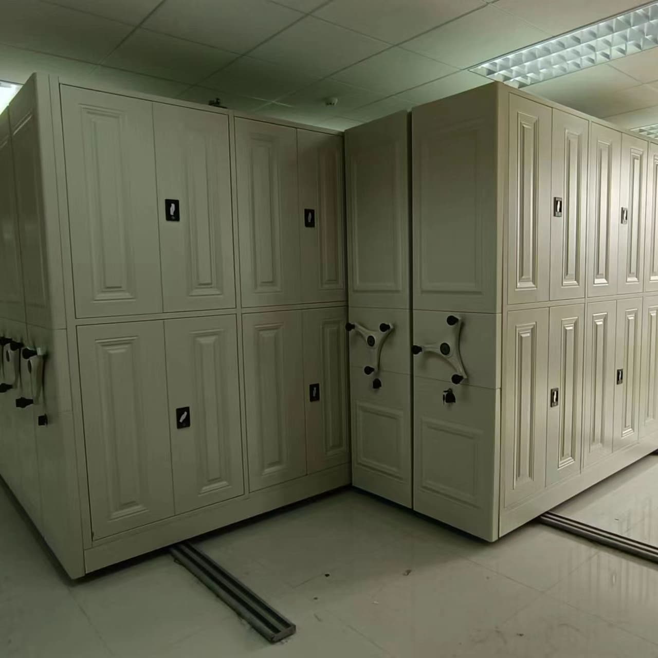 抚顺档案室密集柜施工