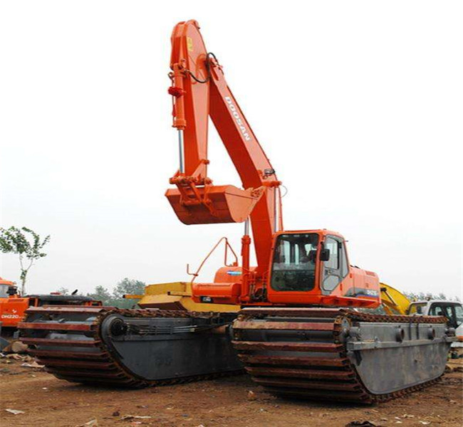 ：沧州盐山水上挖掘机出租厂家批发