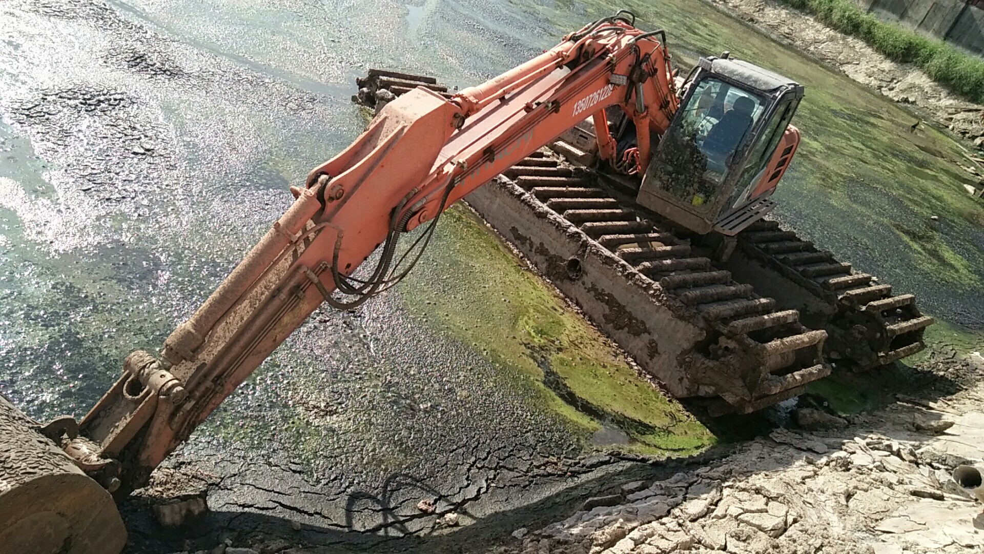 抚州临川贵州水上挖掘机出租购买