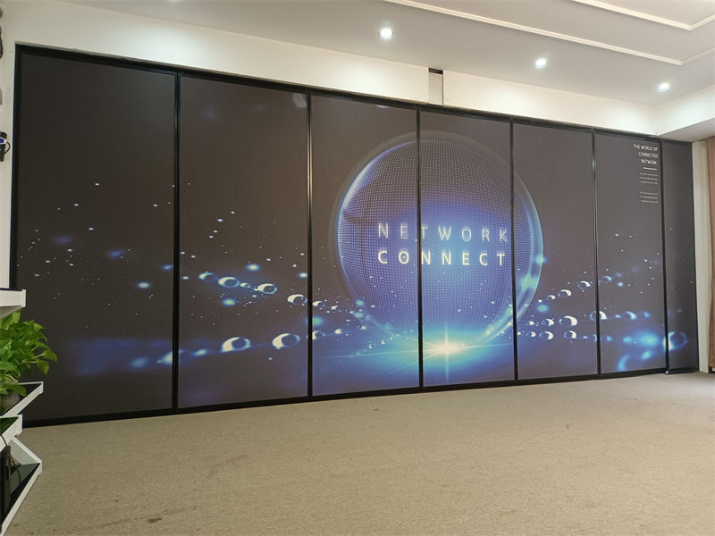 万全电动隔断全自动屏风设备齐全支持定制