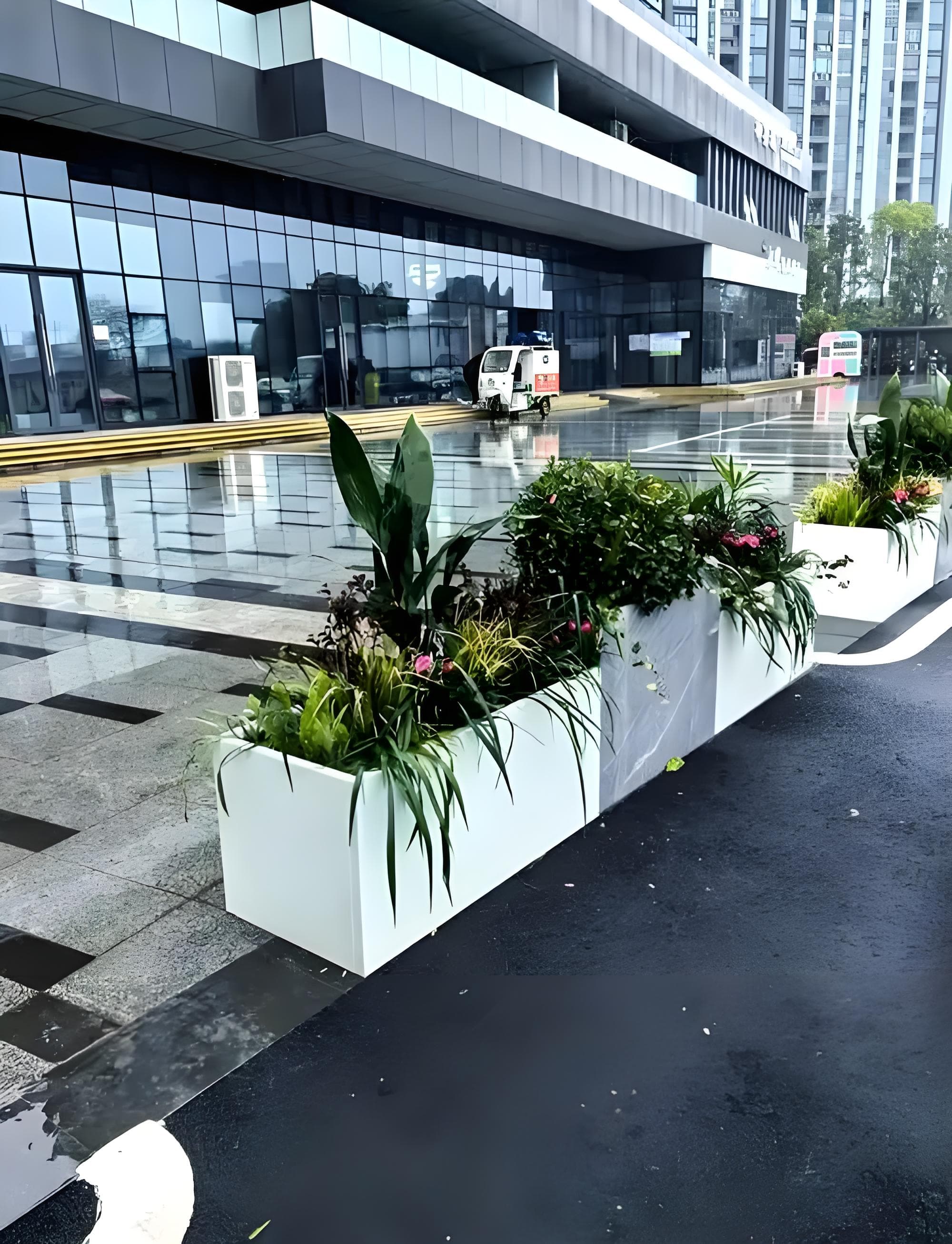 大同花箱坐凳设计