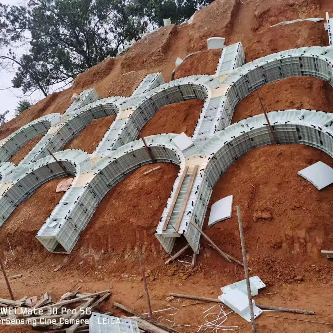 漠河拱形骨架护坡模具护坡钢模具支持批发零售