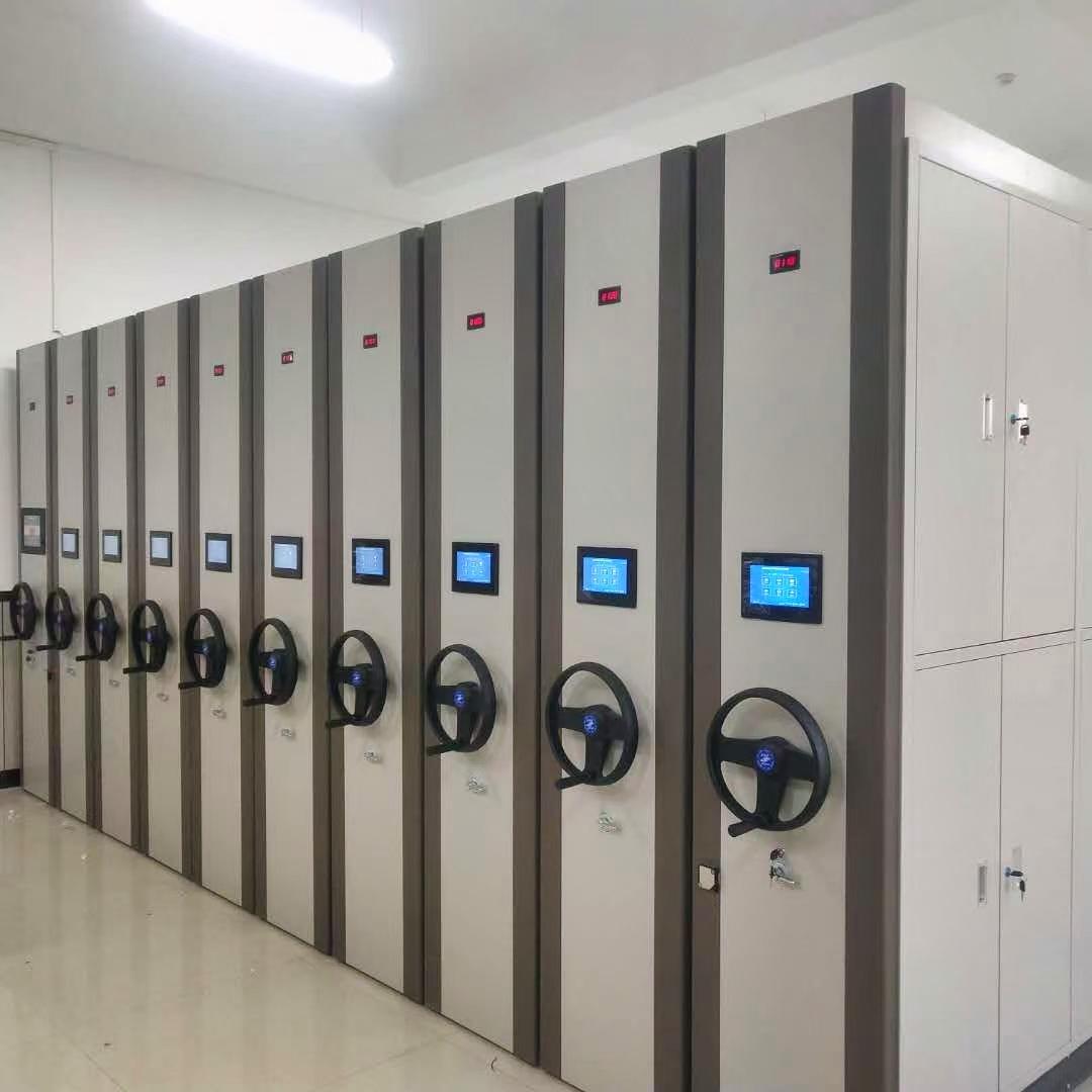 南头密集架 密集柜手摇式档案密集柜产品细节参数